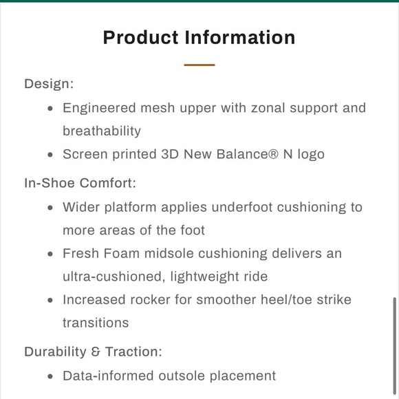 New Balance Fresh Foam More v3. US Women’s Size 6.5. Washed Henna(Red)/White. - Picture 4 of 9